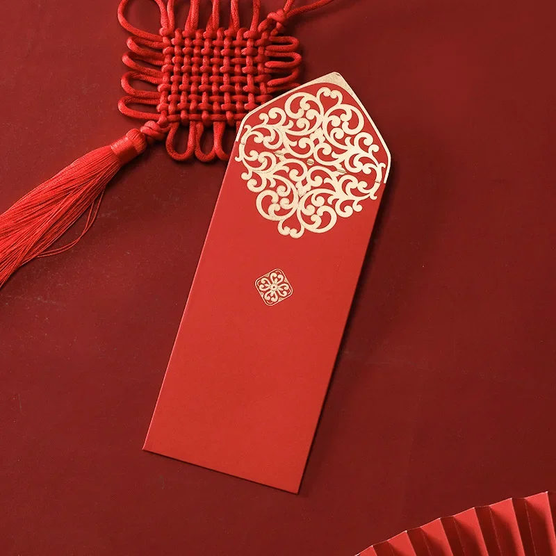 10 個中国の赤い封筒ゴールド印刷赤いポケット春祭り結婚式誕 - Wedding Envelopes のレビューと価格