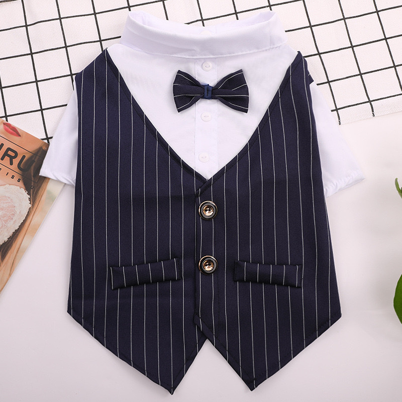 夏用薄手スーツウェディングドレス 小型犬・中型犬用ウェディン - Suit Supply Wedding Party のレビューと価格