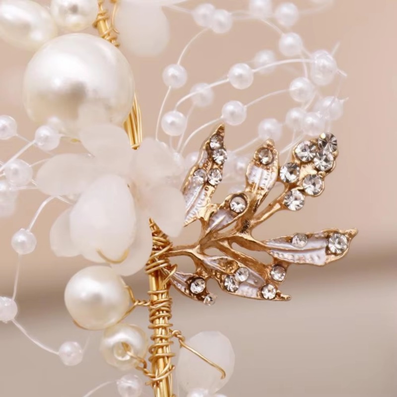 かわいいプリンセスクラウン帽子フラワーリースヘッドバンド子供 - Wedding Supply Store のレビューと価格